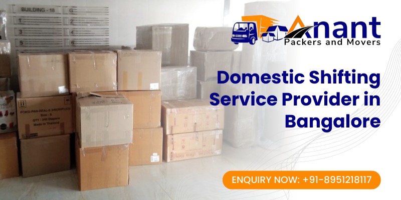 Domestic packers and Movers in Bangalore