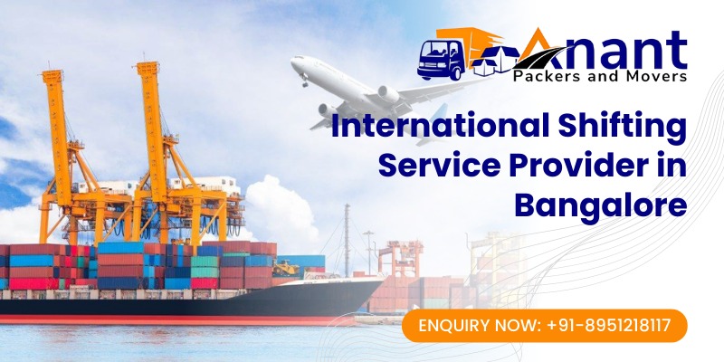 International packers and Movers in Bangalore